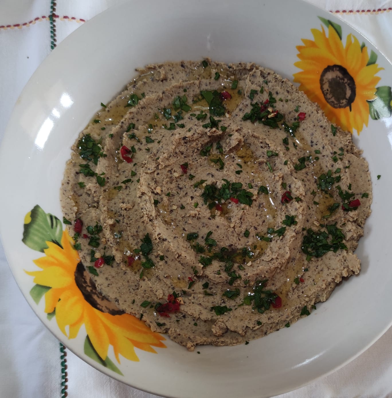 Insalata di ceci neri